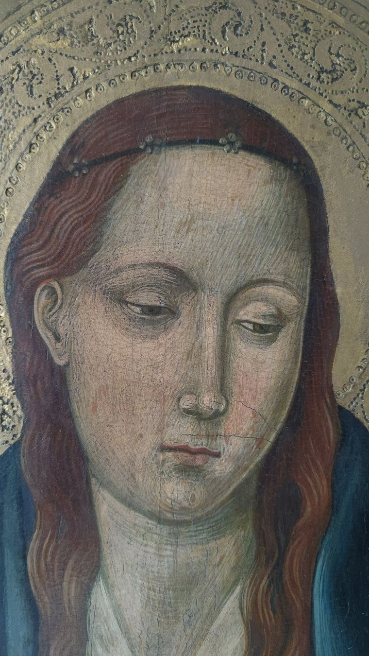 Dipinti: Dipinto Antico Madonna con Bambino – Usato da Genève venduto da Atelier.Curio 2