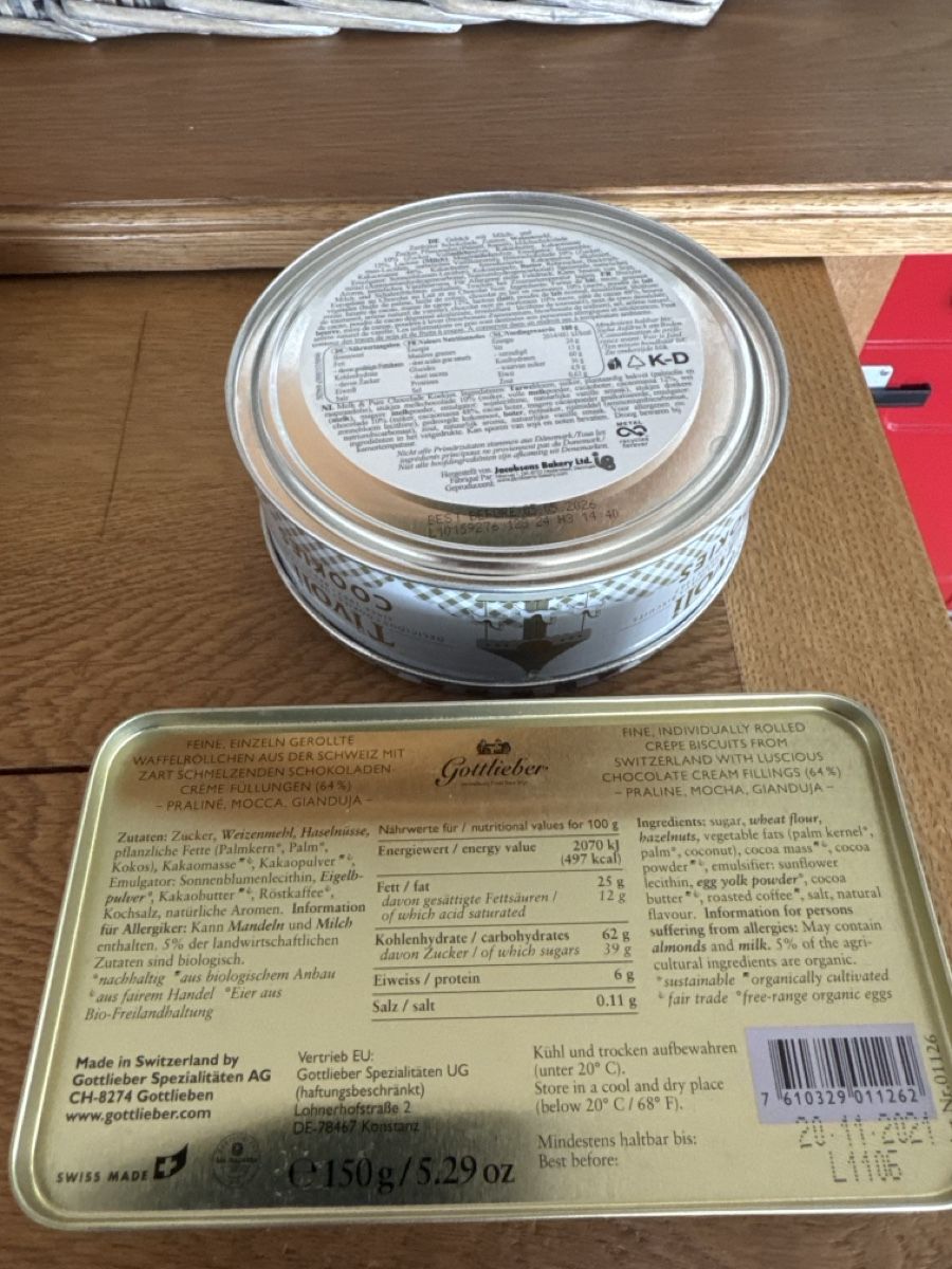 Behälter & Ähnliches: Div.Blechdosen 🥨🍪 – Gebraucht aus Neuhausen am Rheinfall von Herufe 5