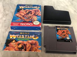 TECMO WORLD WRESTLING SPIEL FÜR NINTENDO NES IN OVP