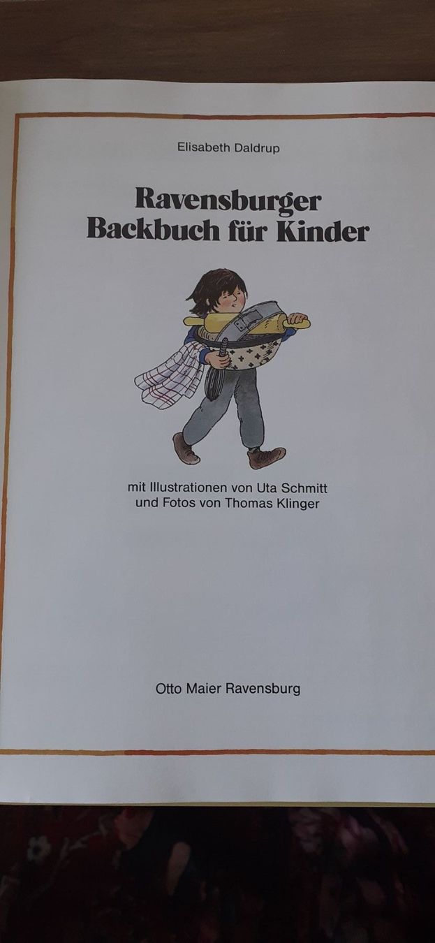 Libri: Backbuch für Kinder 1987 – Usato da Mörschwil venduto da lindaswunderkiste 1