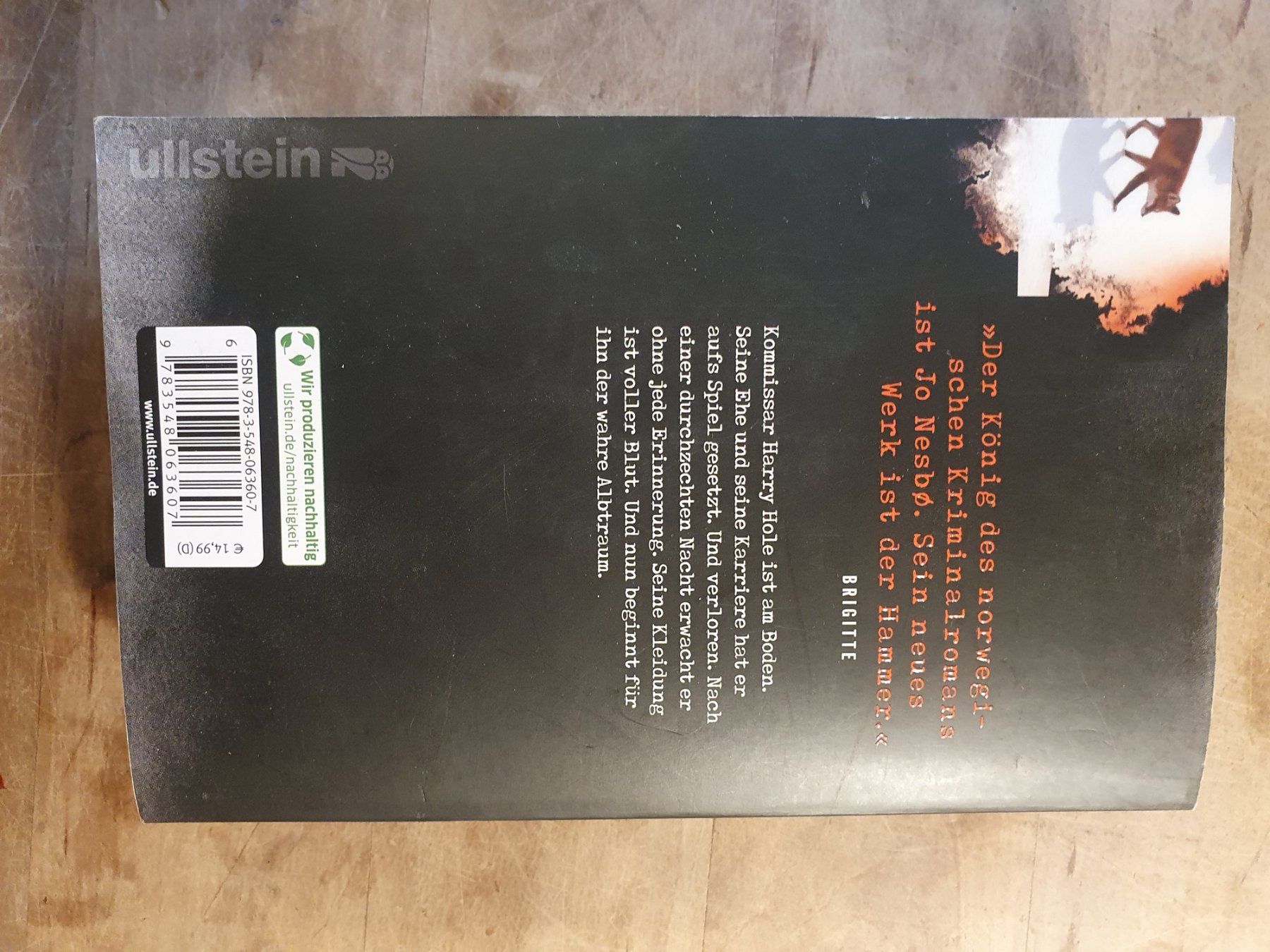 Libri: Messer Jo Nesbo Ullstein – Usato da Zürich venduto da loosebone 1