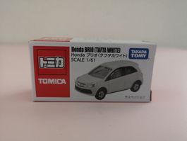 Tomica Honda Brio White Takara Tomy