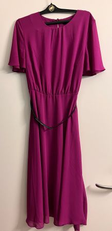 Cocktailkleid von Zero in Grösse 36 m. Schal neu nie benutzt