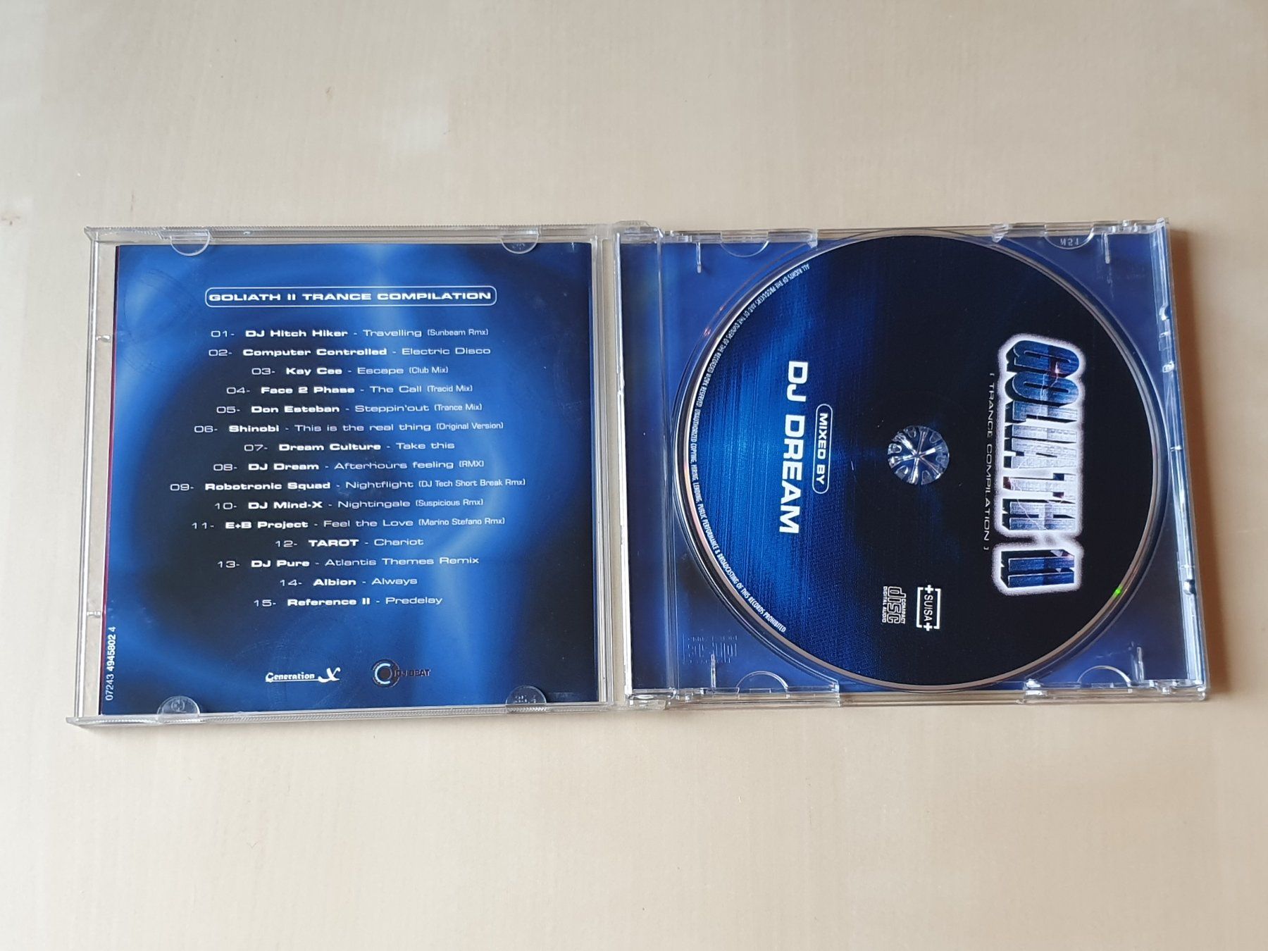CDs: Goliath II DJ Dream – Gebraucht aus Stansstad von collectorsshop 2