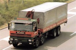 Scania Dornach BL Kranlastwagen Foto