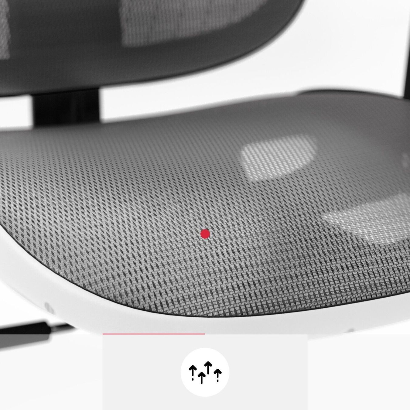 Sedie: Ergonomischer Schreibtischstuhl Diablo V-Basic - Weiss-Grau – Nuovo e nell'imballaggio originale da Wallenwil venduto da toesstal-vertrieb 7