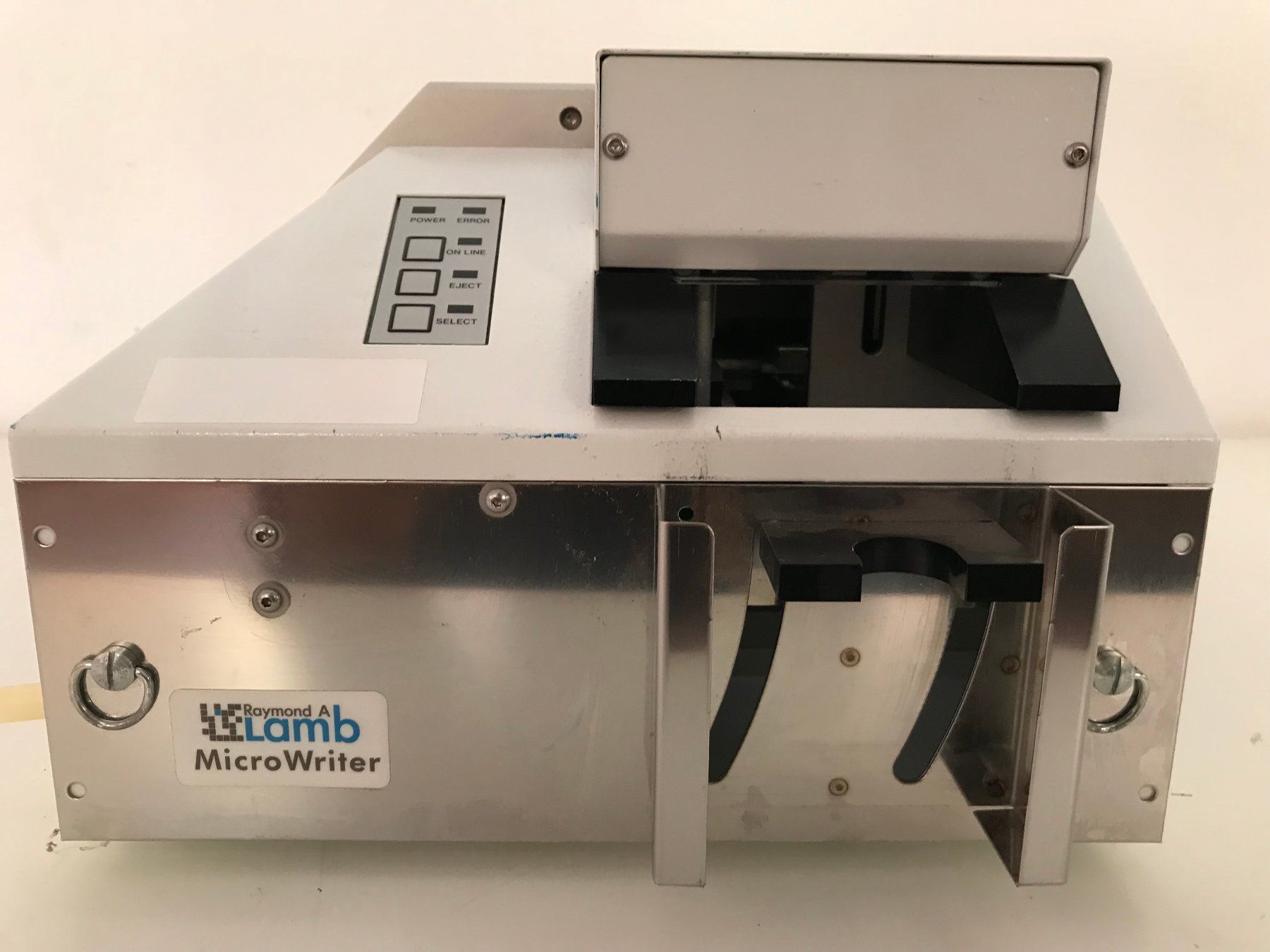 Tutte le macchine: Thermo Scientific Raymond Lamb MicroWriter Slide Labeler – Usato da Niederdorf venduto da LeptonAG_Labor 5