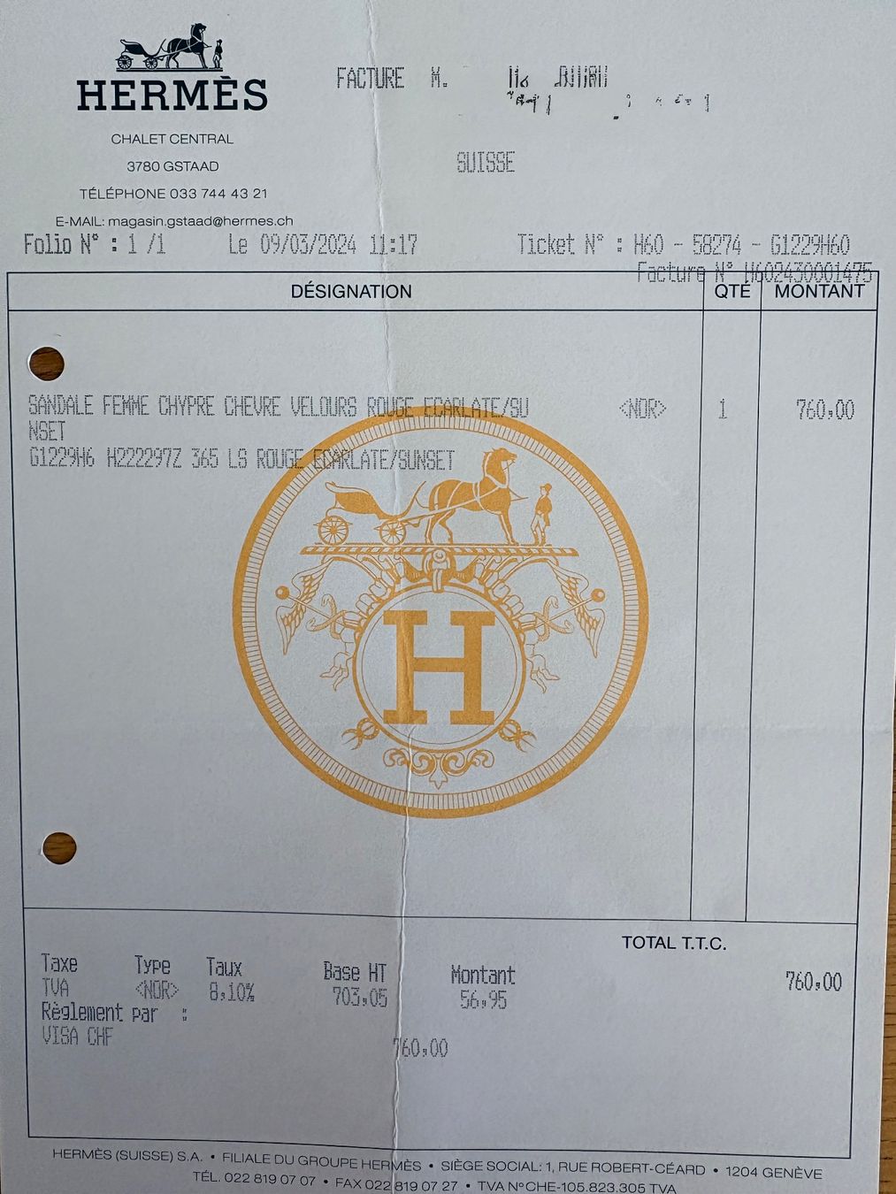 Hermès Scarpe da donna: Hermès - Sandales Chypre - 36.5 – Usato da Rolle venduto da elisolle 6