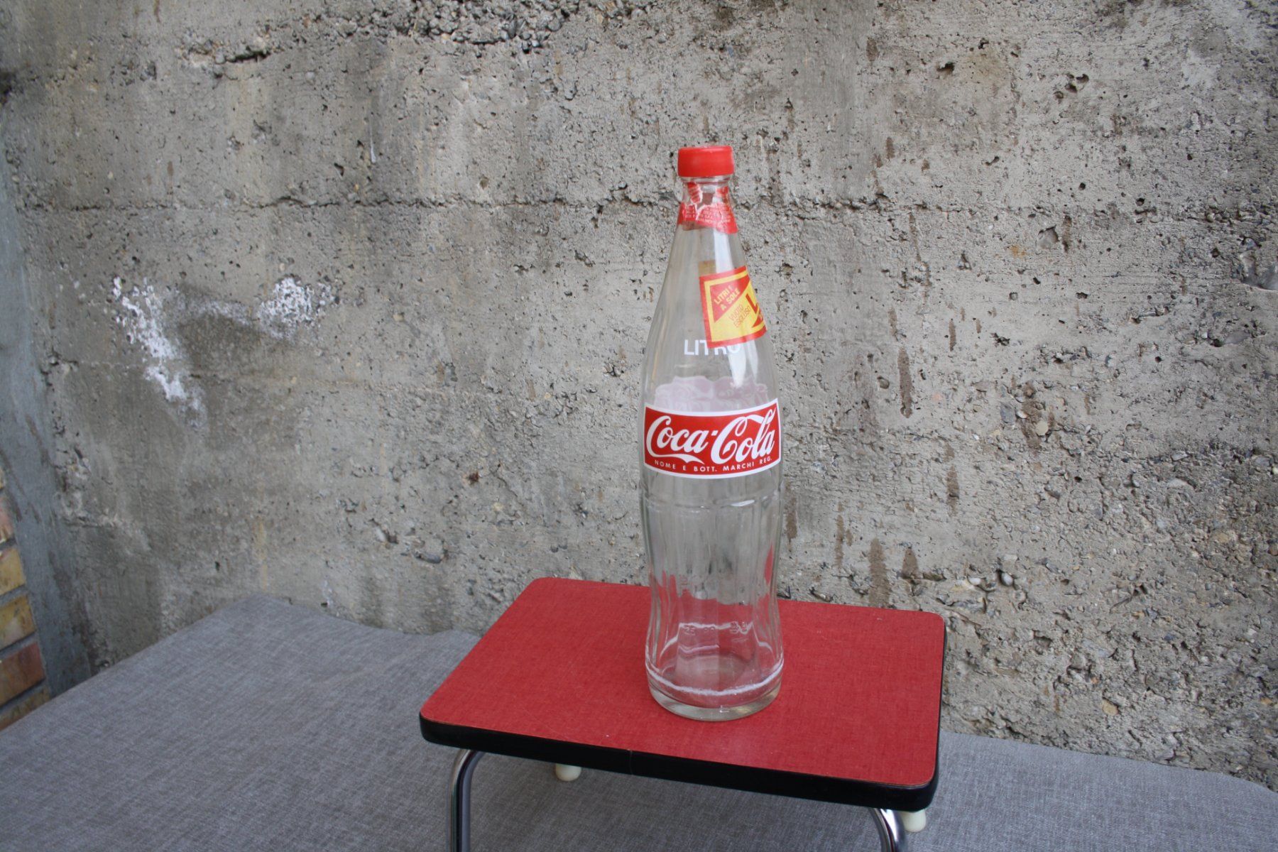 Coca-Cola Sonstiges Geschirr & Gläser: COCA COLA GLASFLASCHE LITRO – Gebraucht aus Wauwil von Pneuedy 5