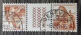 TR103 Timbre Suisse Oblitere 1951