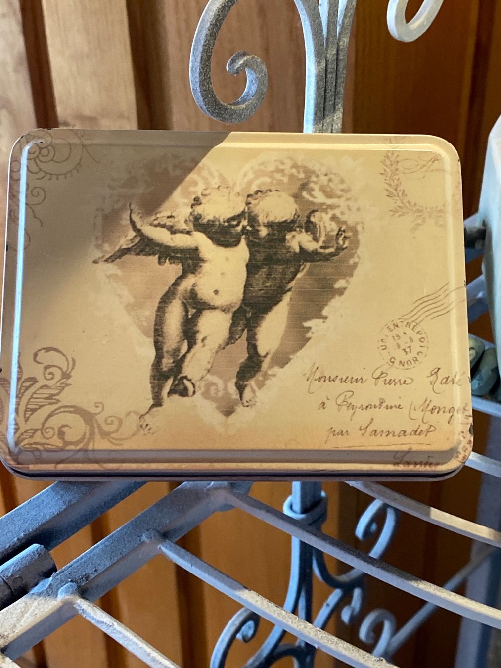 Alle Dekorationen: BLECHDOSE-ENGEL-VINTAGE – Neu und originalverpackt aus Meienried von ManuelaBoutique 3
