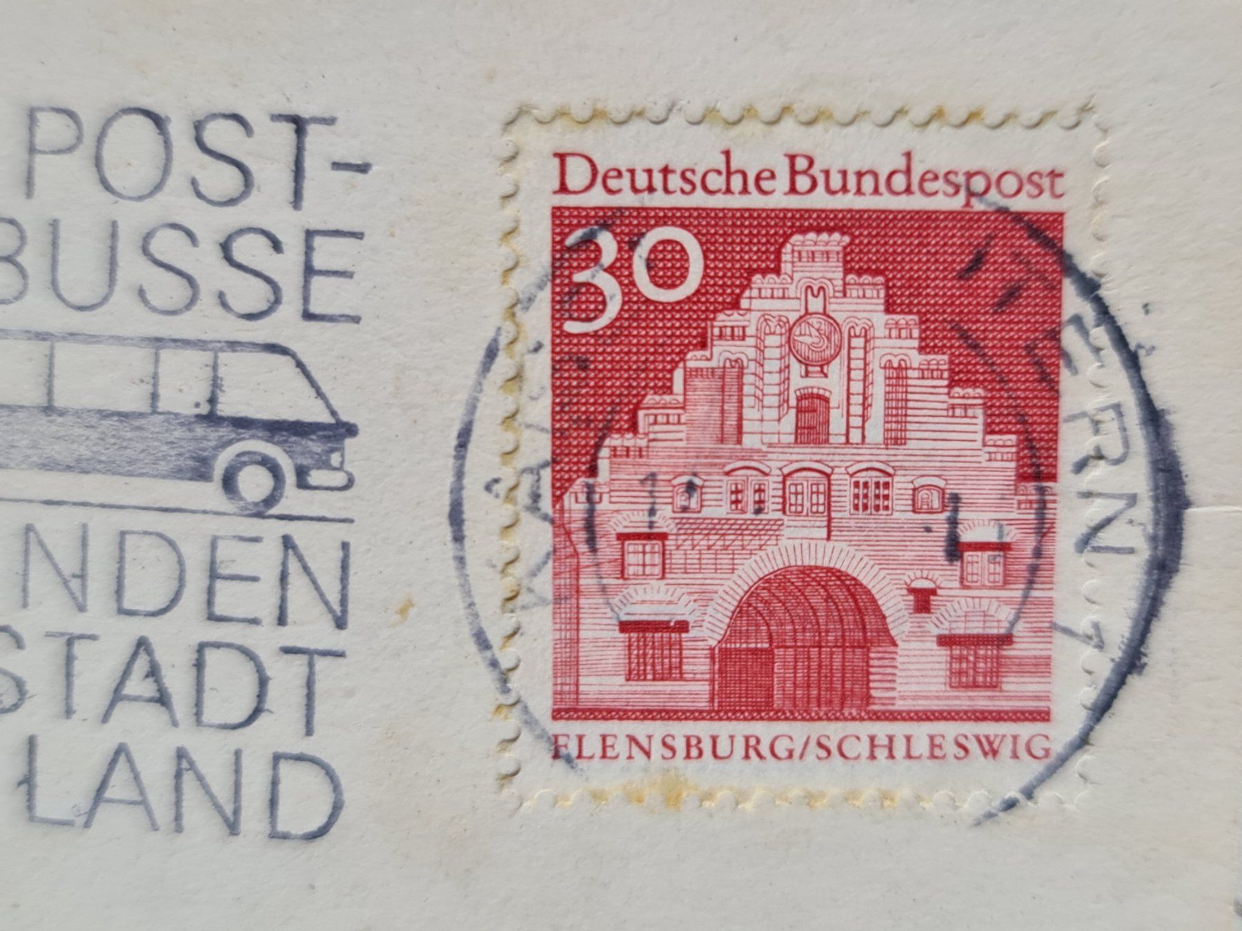 Cartoline postali: Ansichtskarte Ritterburg Berwartstein Deutschland – Usato da Dintikon venduto da Vexi 1