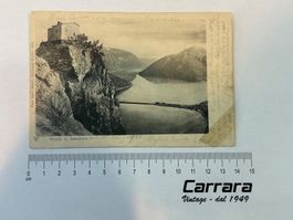 Postkarten Tessin Ticino Monte San Salvatore Melide 1902