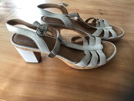 Gabor Sandalen, hellgrau, Gr. 39, Top Zustand, Sommer!