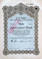 J.C. Lutter (Weingrosshandlung) AG, Berlin - 1923