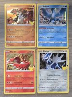 4x Deutsche Holo Pokémon Karte