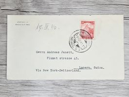 CL05 Enveloppe + Timbre Mexique 1940