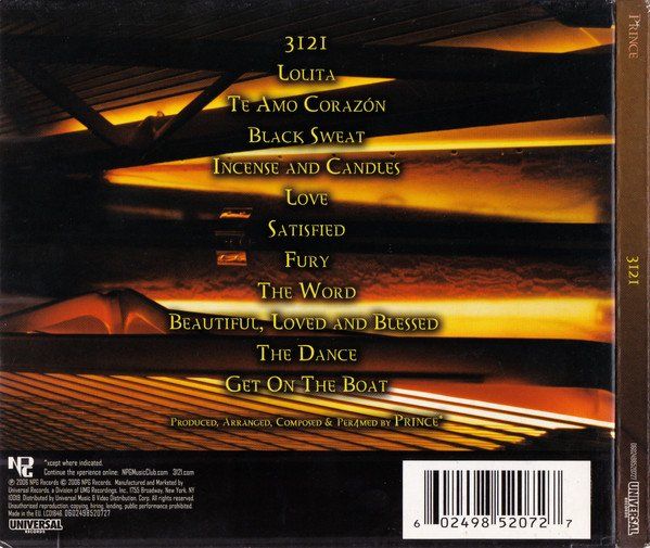 CD: CD Prince - 3121 (Digipak, 2006) – Usato da Möriken AG venduto da mineralia 1