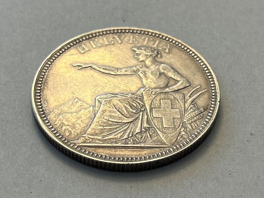 Toutes les monnaies: 5 Franken 1874 B. – D'occasion à Tägerwilen par Beata1sager 4