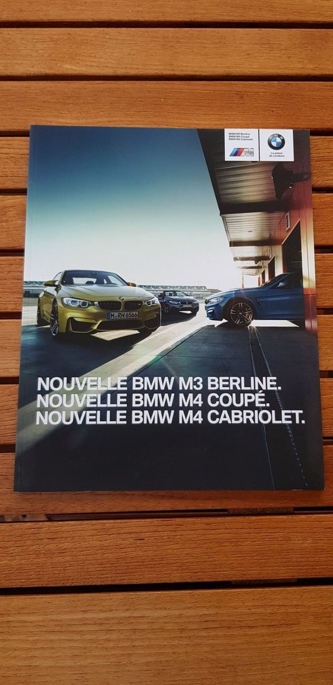 BMW Documenti: ** Brochure BMW M3 et M4 ** – Nuovo (secondo la descrizione) da posieux venduto da Avus02