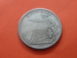 1 Fr. 1861   -  Ungereinigt  -