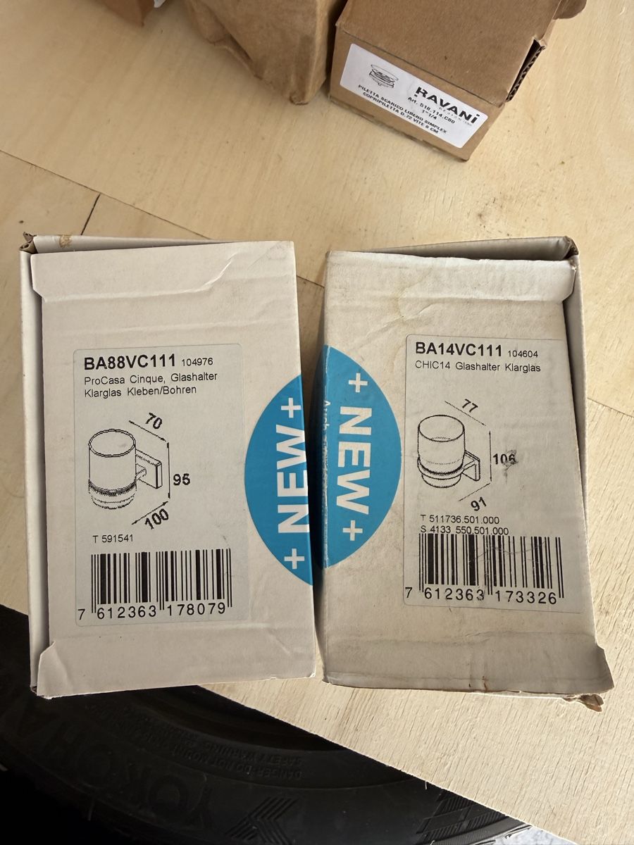 Seifenschalen: Porte verré Bodenschatz – Neu und originalverpackt aus Cressier NE von Ala_b
