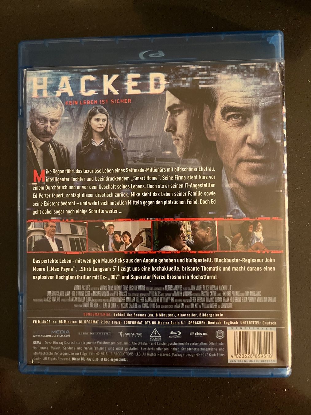 Alle DVDs: Hacked Blu-ray - Pierce Brosnan – Neu (gemäss Beschreibung) aus Sierre von black.box 1