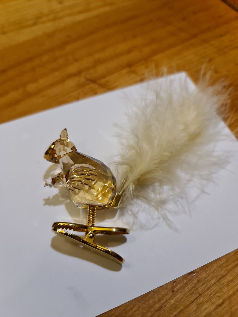 Swarovski Toutes les décorations: Swarovski Figur Baumschuck Eichhörnchen OVP – D'occasion à henau par Rockj