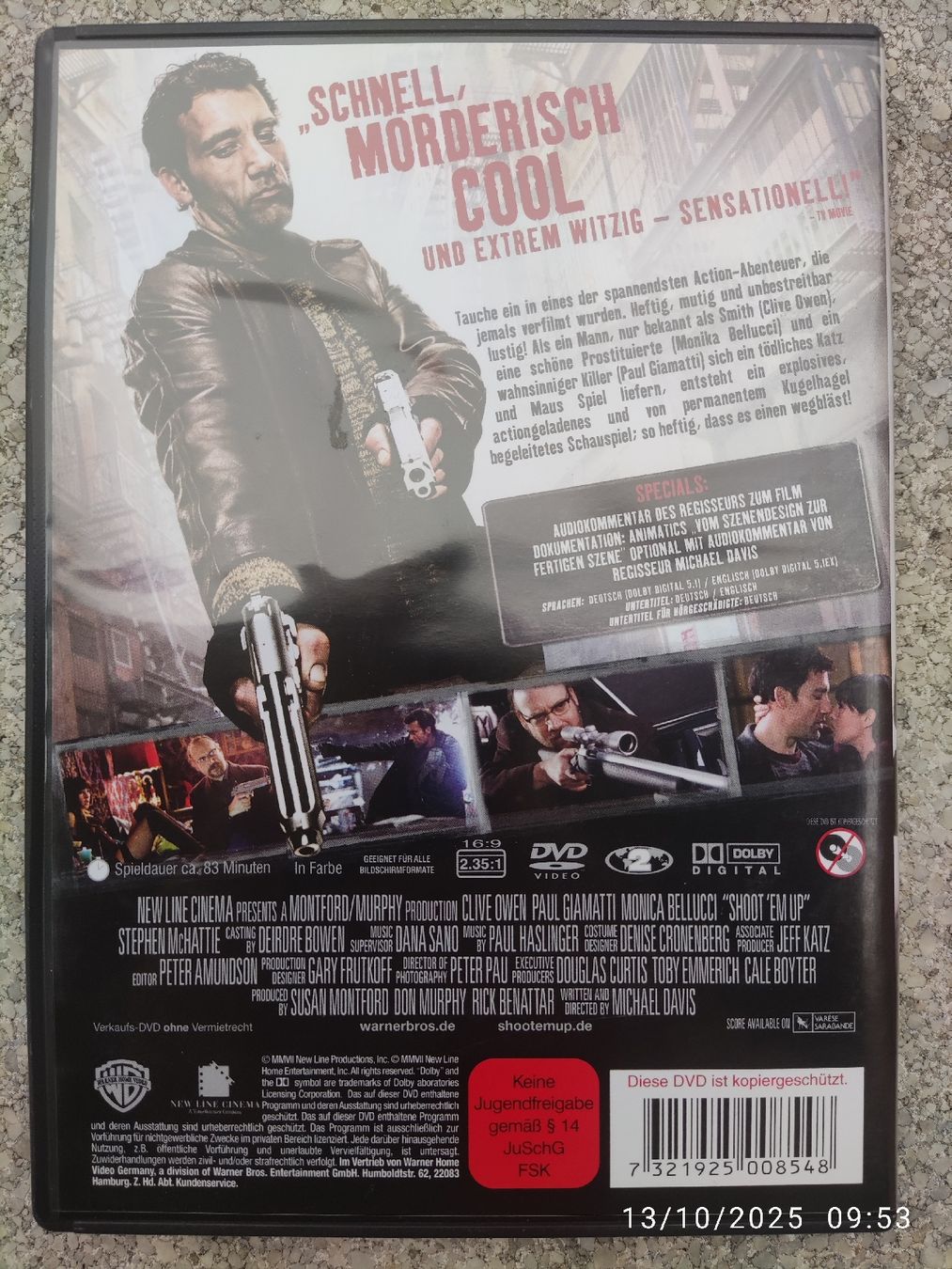 Alle DVDs: Shoot 'Em Up   Von Michael Davis – Gebraucht aus Basel von Alacant 1