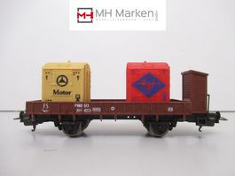 Lima Niederbordwagen mit Containern FS ohne OVP DC GS H0