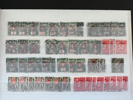 Lot mit Nachportomarken Schweiz  (R717)