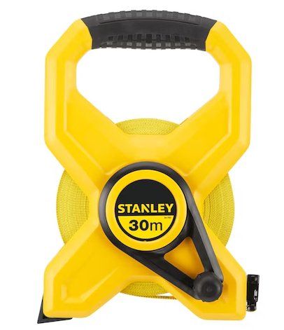 Stanley Messen: Rahmenbandmass Standard Fiberglas  30m – Neu und originalverpackt aus Kägiswil von nick333