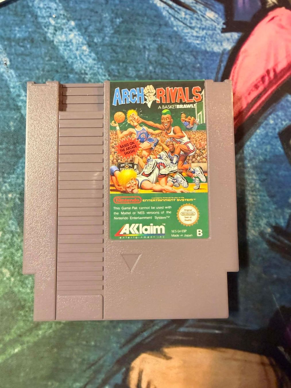 Nintendo Spiele: Arch Rivals a BasketBrawls Nintendo NES – Gebraucht aus Giubiasco von Ticinerd