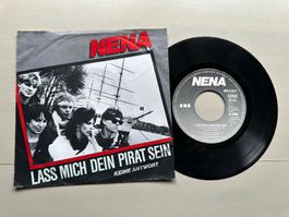 NENA tolle Single Lass mich dein Pirat sein NDW 7" Kult Top