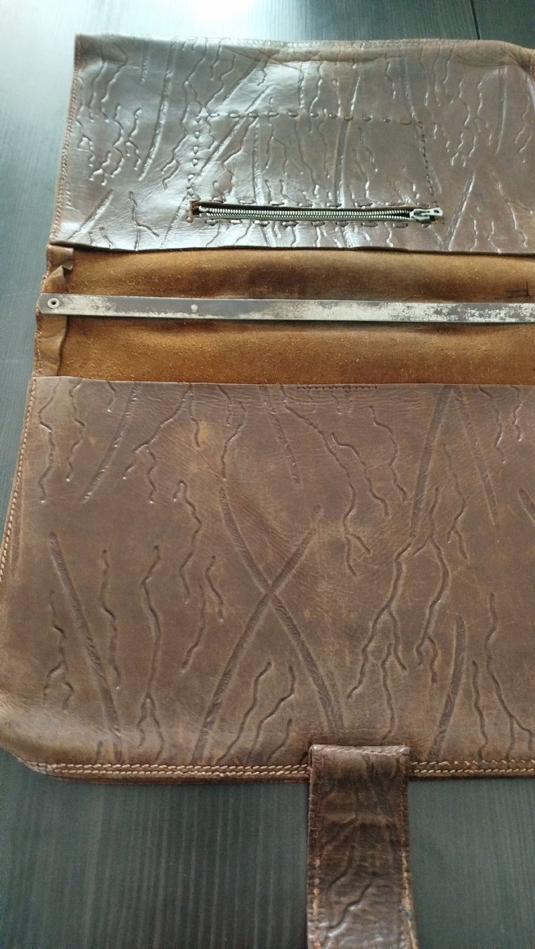 Valigie & Borse: Alte Leder-Aktentasche, Schultasche? ODEHA – Usato da Glashütten venduto da lightmoon 1