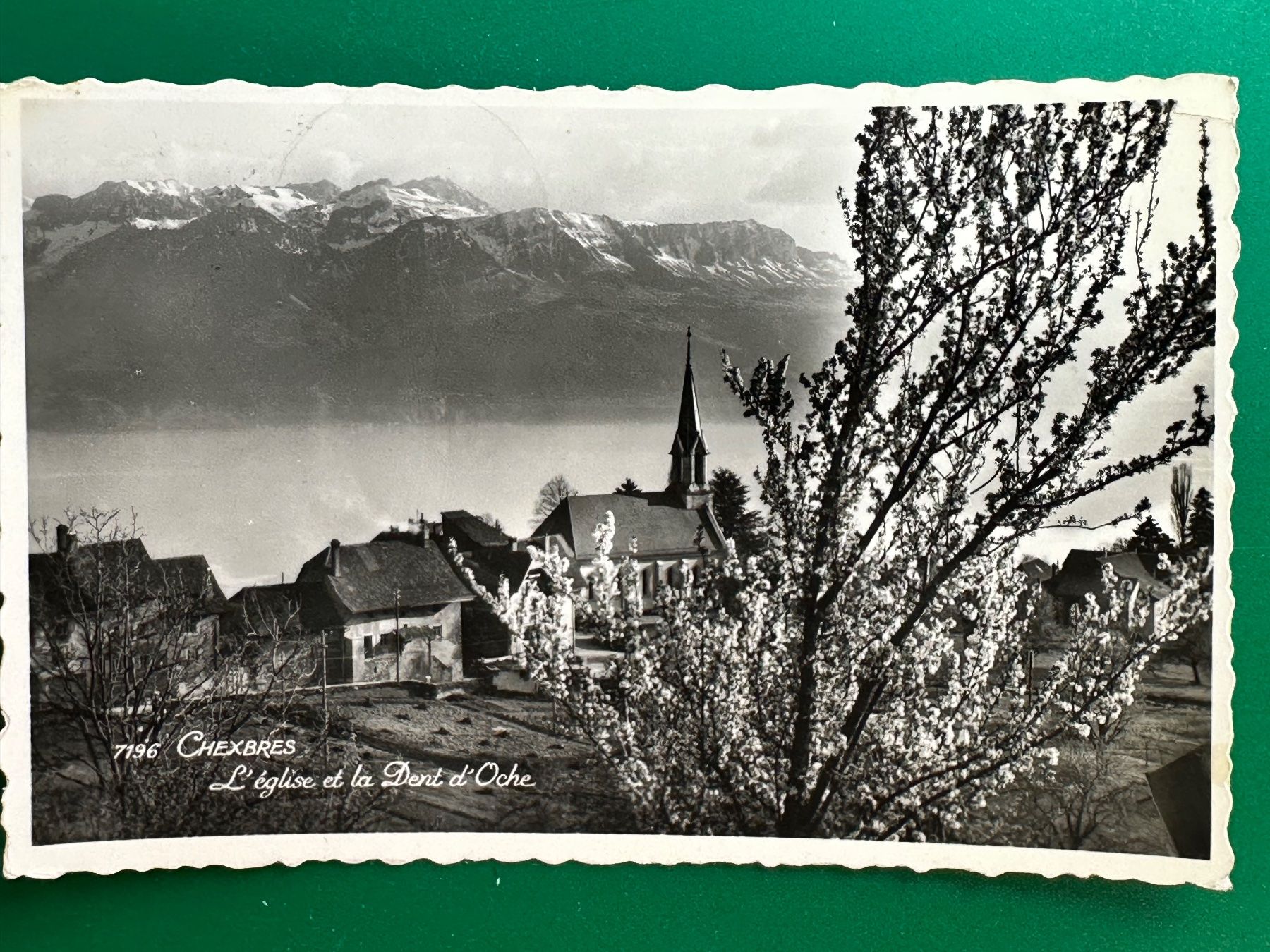Cartoline postali: Chexbres - l'église – Usato da Steg VS venduto da danwer74