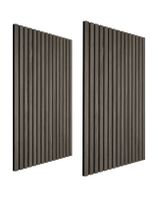 neue 2er Set Akustikpaneele Sonic Wall grau