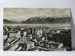 Lausanne et les Alpes
