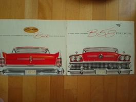 Buick Katalog 1958, Rarität, Oldtimer Prospekt