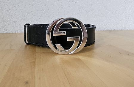 Gucci Gurt Vintage - in schwarz