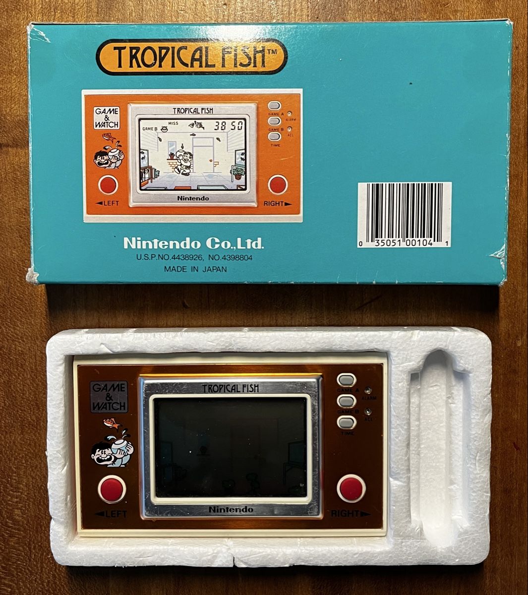 game&watch Console: Game & Watch Tripical Fish mit OVP selten – Usato da Ballwil venduto da Bienenhonig1 3