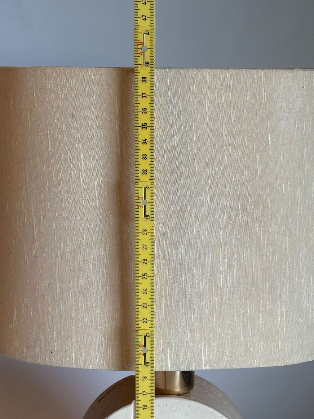 Lampade: Fratelli Manelli Travertin Lampe Designklassiker – Usato da rotkreuz venduto da baudisch 7