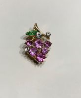 Brooch- Grape - Pink