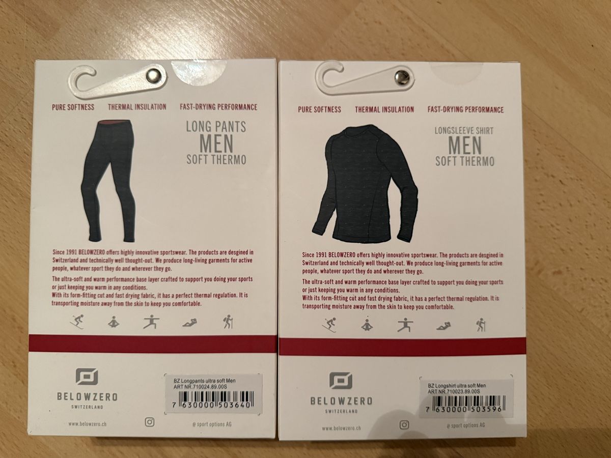 Unterwäsche: Soft Thermo Unterwäsche – Neu und originalverpackt aus Muhen von marc1995 1
