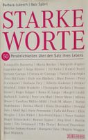 Buch Barbara Lukesch / Balz Spörri "Starke Worte"