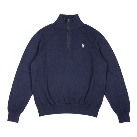 Pull demi-zip Polo Golf Ralph Lauren Bleu marine - S 