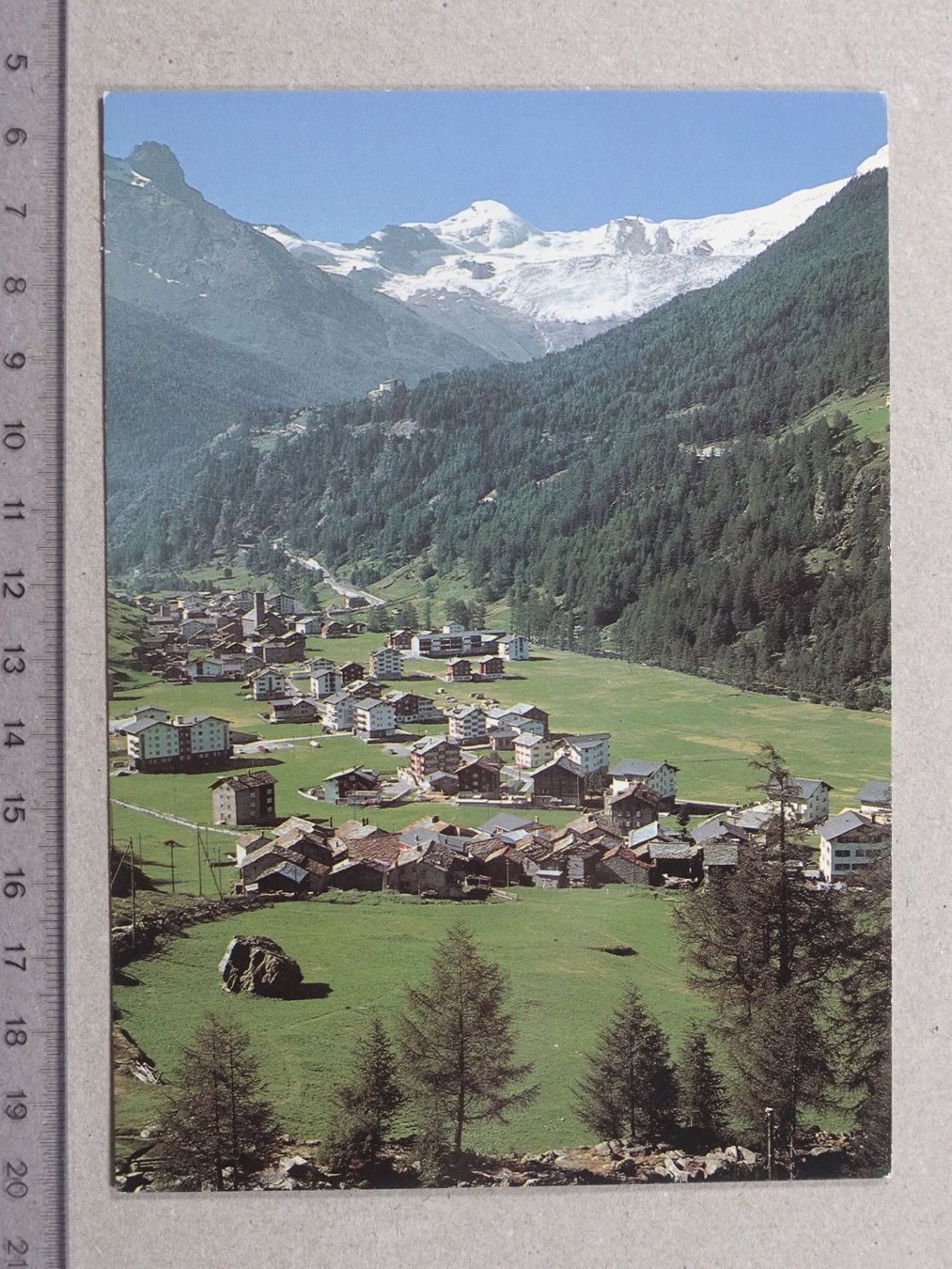Ansichtskarten: Saas Grund – Gebraucht aus Lenzburg von fh1