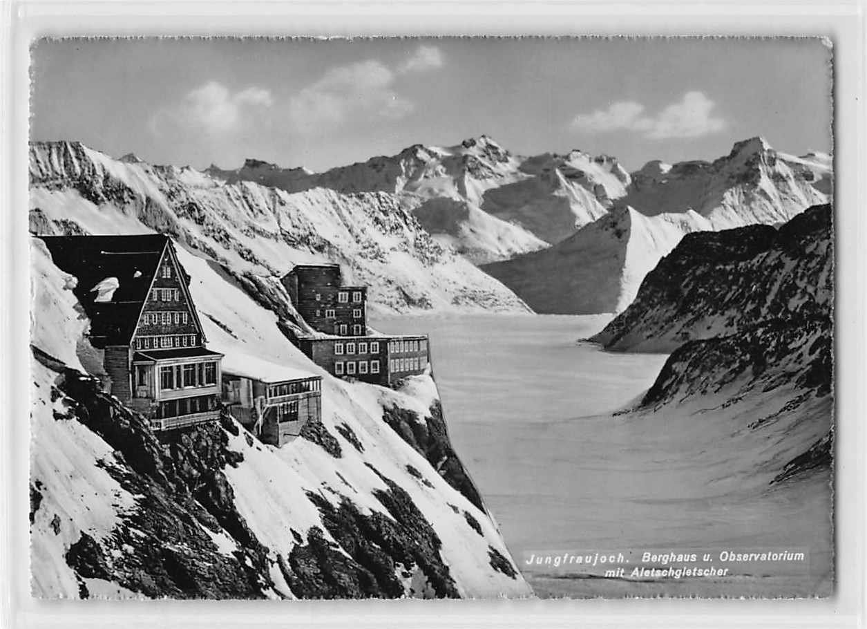 Ansichtskarten: 6 alte Ansichtskarten JUNGFRAUJOCH + 1 Brief – Gebraucht aus Winterthur von SchatzchischtliWinti 4