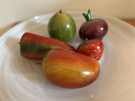 Decorative Wooden Fruits and Vegetables Set, Great Deal!