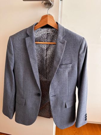 % NEXT Regular Fit Sakko Gr. 152, blau %